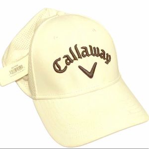 Men’s Callaway White Adjustable Golf Hat